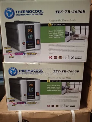 Thermocool Voltage Regulator- 2000w