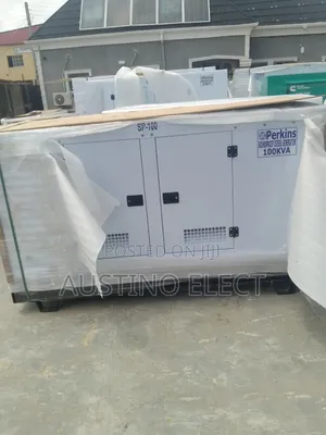 (100kva Sp) Soundproof Generator With 2year Warranty.