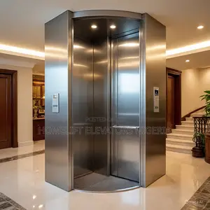 400kg 2 Stops Vacuum Residential Home Elevator Lift System