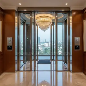 Luxury Glass Residential Elevator Lift System in Nigeria