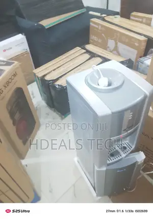 Cway Standing Dispenser With Built-in Fridge