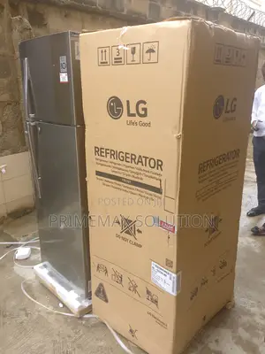 Lg 308l Double Door Fridge Gl-G322rlbb – Smart Inverter, 3 Star Rating