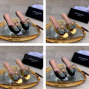 Ladies Slippers Shoe Size 37 To 43  With Box