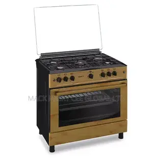 Maxi Gas Cooker 60x90 Cm (5) Burners Wood