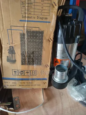 Sewage Solar Pump .16mtrs 72v 600wtt