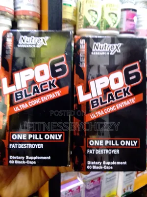 Nutrex Research Lipo6 Black Ultra Concentrate Fat Destroyer X 60 Caps