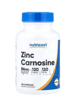 Nutricost Zinc Carnosine 86mg Capsules X 120