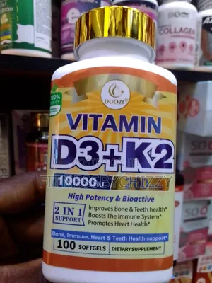 Douzi Vitamin D3k2 10,000iu X 100 Softgels