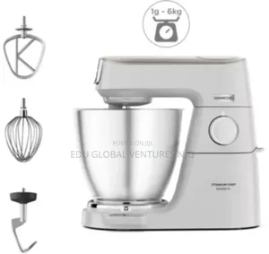 Kenwood Titanium Chef Baker Xl Stand Mixer + Scale. 1200watts.