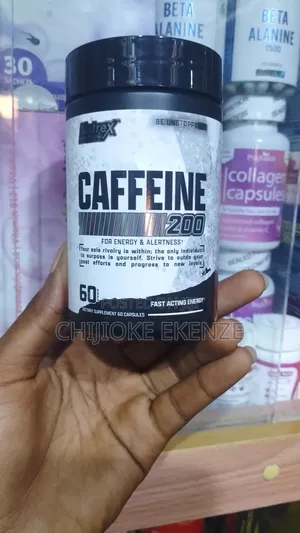 Nutrex Caffeine 200 for Energy and Alertness