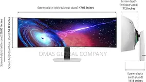 Samsung 49-Inch Odyssey Monitor – Model: Ls49cg95denxza
