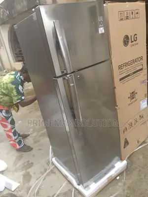 Lg 308l Double Door Refrigerator Gl-G322rlbb – Smart Diagnosis via App