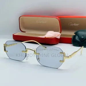 Big Cartier Frameless Glasses