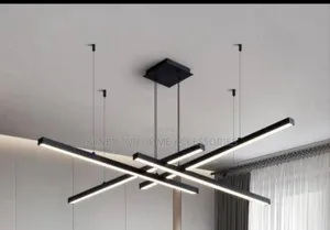 Long Strip Indoor Pendant Light Chandelier