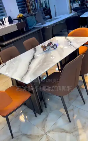 New Model Imported Luxury Dining Table and Chairs by 6 Seater