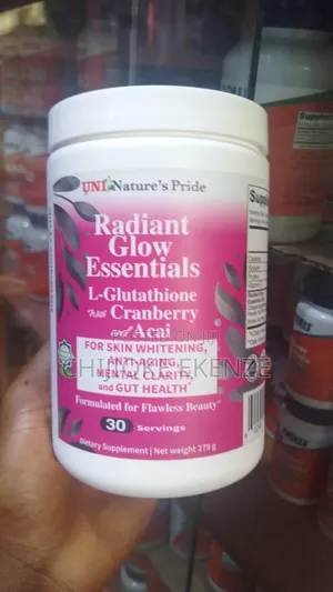 Nature's Pride Radiant Glow Essentials L- Glutathione With Cranberry