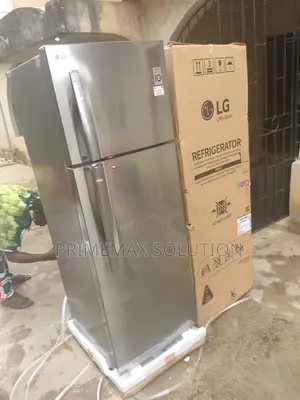 Lg 308l Double Door Refrigerator Gl-G322rlbb – Multi Air Flow Cooling