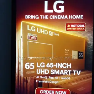 65 Inches Smart Lg With Real Ai Processor
