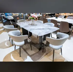 High Quality Foreign Design, New Models Luxury Dining Table and Chairs