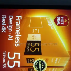 55 Inches Smart Tv With in-Built Bluetooth Wifi Google Ai Thinq
