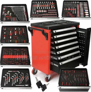 7 Drawers Tool Trolley