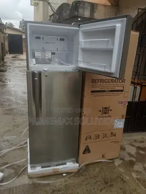 Lg 308l Double Door Refrigerator Gl-G322rlbb – Black Blossom, Modern