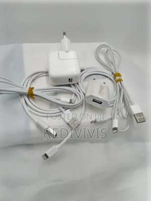 Apple A1400 5w USB Power Adapter (Eu 2-Pin)-Original + 3-Month Warrant