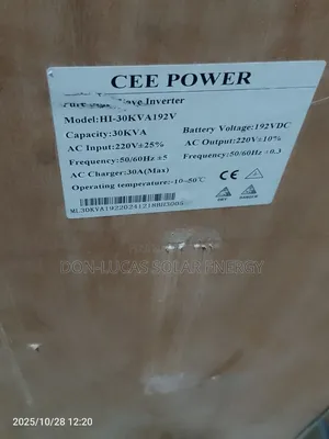 Cee Power Inverter 30kva 192v