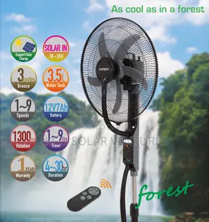18” Rechargeable Mist Fan