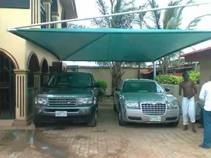 Green Carport Pool