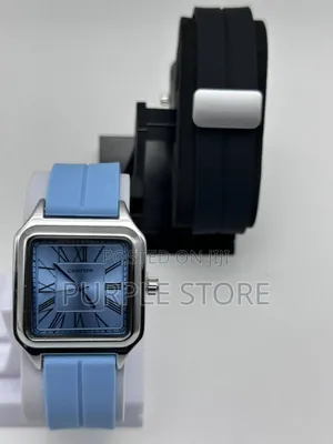Cartier Quality Rubber Strap Watches