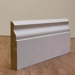 White Fiber Floor Skirting