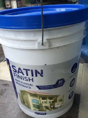 20liters Satin Finish Antifungal Resistance Paint (Brilliant White)