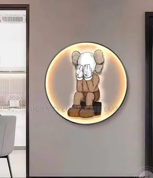 Led Modern Wall Art Decor Frame Light.