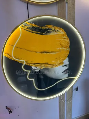 Led Modern Wall Art Decor Frame Light.
