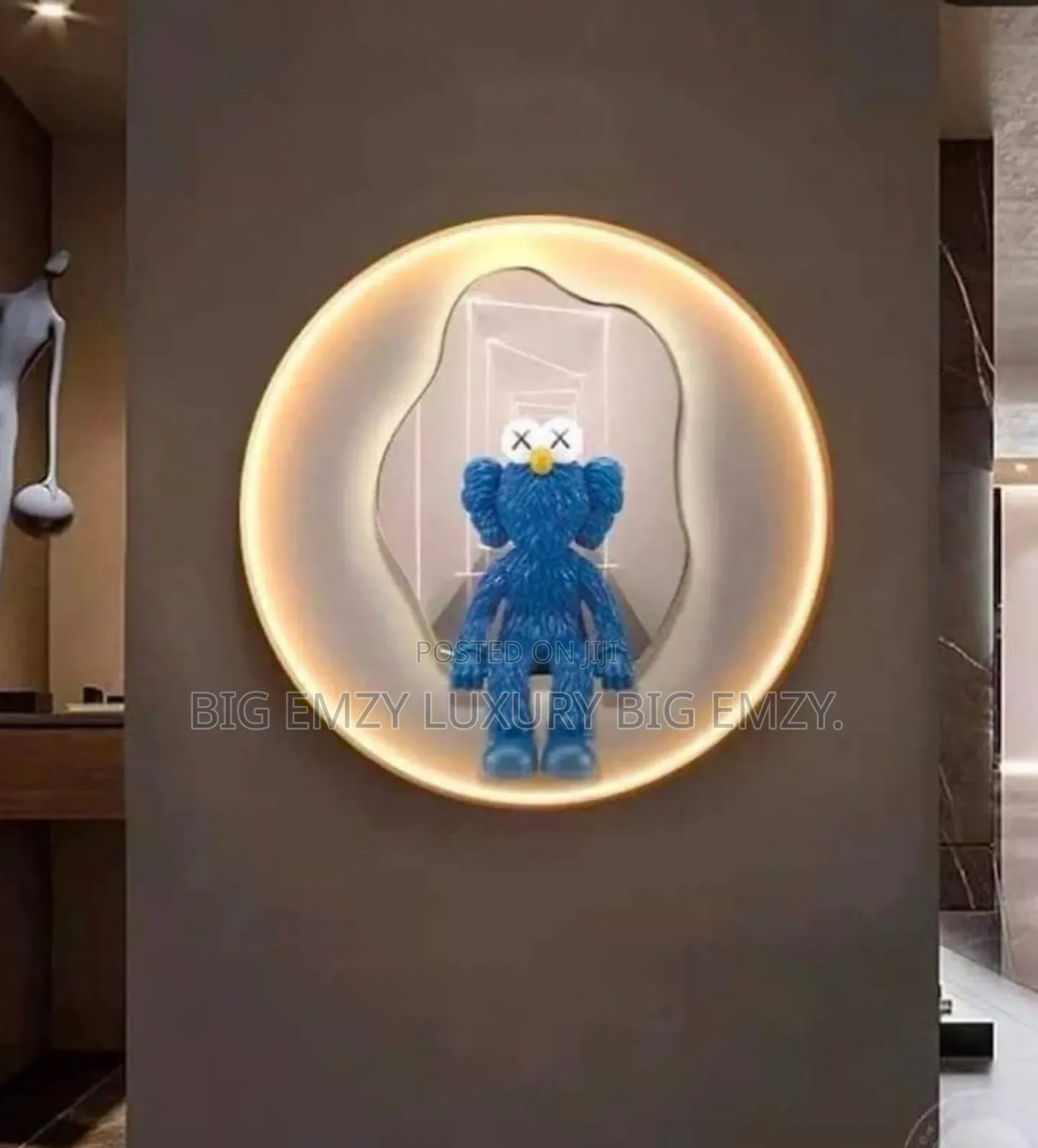 Led Modern Wall Art Decor Frame Light.