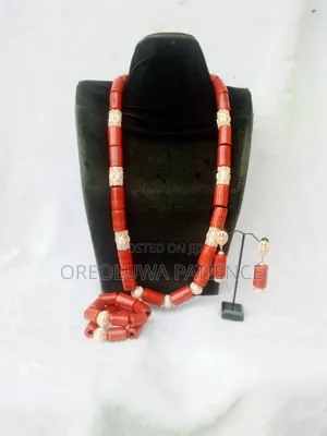 One Layer Indian Coral With Gold Findings