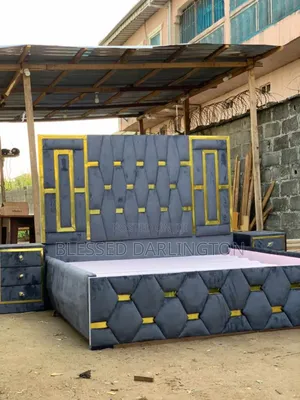 Super Quality Grey Colour Bed Frame
