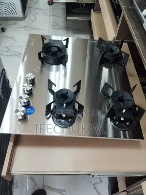 Original Yohako Turkey Design Built-in 4 Burners Flips Up Gas Cooker