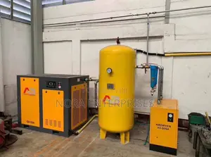 Complete Installation of 50hp Screw Air Compressor Machine