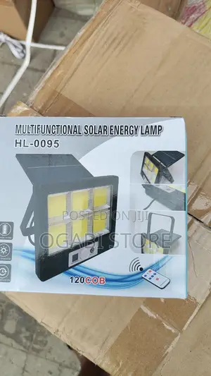 Solar Multifunctional Flood Light With Remote Control