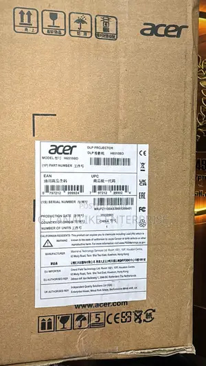 Acer H6510bd Full Hd 1080p Home Cinema Video Projector