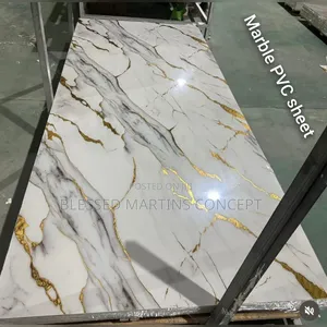 Marble Sheet Pvc, Good for Tv Console, Interior Walls,Size 4ft by 8ft