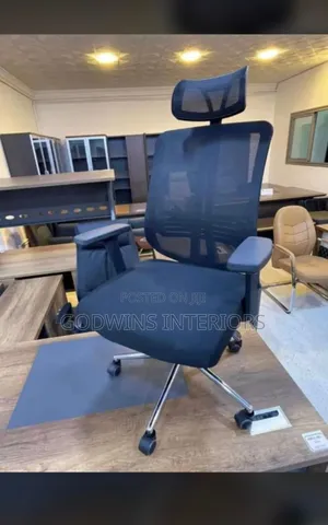 Ergonomic Mesh Executive Office Chair With Headrest