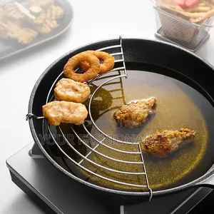 Oil Drainer Frying Pan Rack