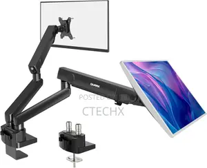 Heavy Duty Dual Monitor Arm Desk Mount for 17 to 42 Inch