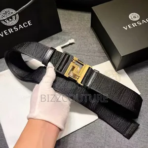Original Versace Leather Belts Available in Store