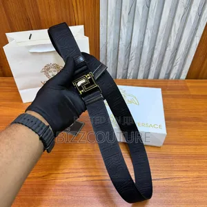 Original Versace Fabric Belts Available in Store
