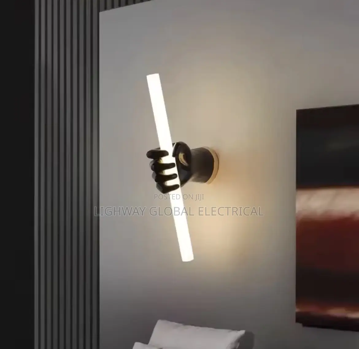 Modern Resin Fist Led Wall Lamp