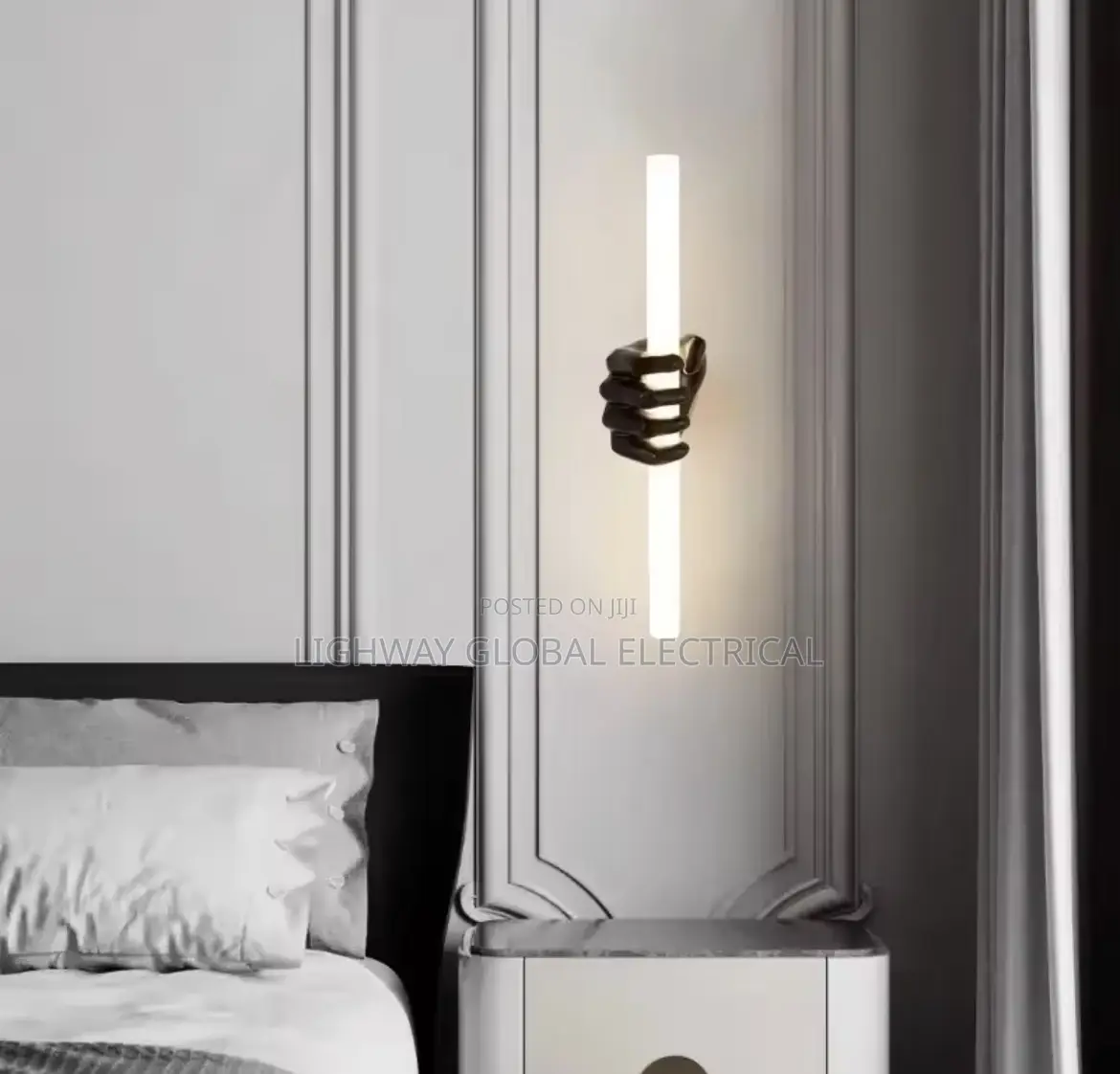 Modern Resin Fist Led Wall Lamp